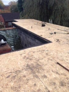 firestone rubber roof installation project 01