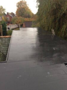 firestone rubber roof installation project 04