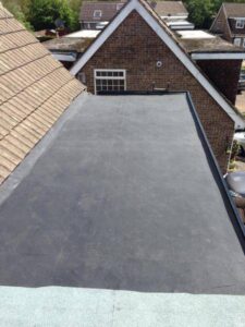firestone rubber roof installation project 10