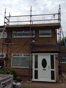 oldham roof replacement scaffolding 03