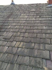 removal of old slate roof supplied and fitted a composite slate. new dry ridge 03
